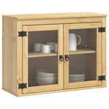 Cabinet SKI Honey Brown 80 x 32 x 60 cm Solid Pine Wood 42007564