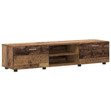 TV Cabinet Set with Shelf FLORIN 3 pcs Old Wood Engineered Wood 3397982