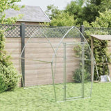 Chicken Cage Silver 200x105x182 cm Galvanised Steel 172555