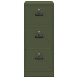 File Cabinet Olive Green 44 x 50 x 106.5 cm Cold-Rolled Steel 891602