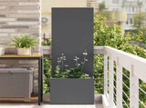Garden Privacy Screen Anthracite 50 x 150 cm Cold-rolled steel 876443