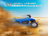 Honda Licensed Kids Electric Quad Bike, 6V ATV Ride On for Ages 1.5-3 Years, Blue T3398P348320