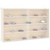 Wooden Collector's Display Case with Doors 60x8.5x37cm 4017386