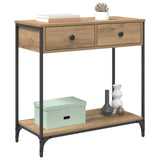Console Table Artisan Oak 75 x 34.5 x 75 cm Engineered Wood 882249