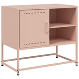 TV Cabinet Pink 68x39x60.5 cm Steel 846519