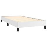 Bed Frame without Mattress White 90x190 cm Single Single Faux Leather 349840