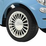 ZNTS Ride-on Car Fiat 500 Blue 80216