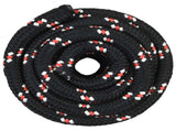 Multipurpose Utility Rope 50 mm 25 m Black and Red PP 3472757