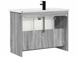 Bathroom Furniture Set Grey Sonoma 56 x 37.5 x 81 cm 3404130