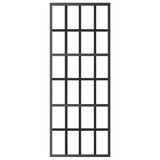 Sliding Door with Hardware Set ESG Glass&Aluminium 76x205 cm 3081963
