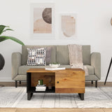 Coffee Table 80x50x40 cm Solid Wood Mango&Engineered Wood 350635