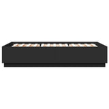 Bed Frame without Mattress Black 120x200 cm 3209710
