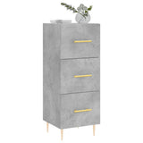 Sideboard Concrete Grey 34.5x34x90 cm Engineered Wood 828592
