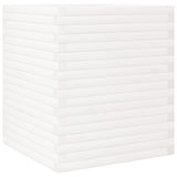 Garden Planter White 60x60x68.5 cm Solid Wood Pine 3282470