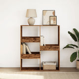 Book Cabinet/Room Divider Old Wood 100x33x115 cm 854515