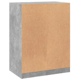 Wardrobe Concrete Grey 77x48x102 cm Engineered Wood 840824