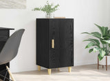 Sideboard Black Oak 34.5 x 34 x 90 cm Engineered Wood 880924