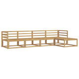 Outdoor Sofa Set 5 pcs White 325 x 162.5 x 73 cm 3386288