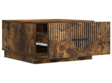 Coffee Table Smoked Oak 49 x 50 x 37 cm Engineered Wood 895430