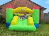 Nylon Inflatable Bouncy Castle Multi-Colour T3398P348056
