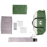 Cabin Tent with Rainfly Water-Resistant 10-Person Green 42042254