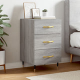 Bedside Cabinet Grey Sonoma 40x40x66 cm Engineered Wood 827642