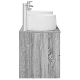 Bathroom Furniture Set 3 pcs Grey Sonoma 49.5 x 44.5 x 66 cm 3405936