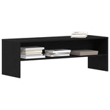 TV Cabinet Black Oak 120x40x40 cm Engineered Wood 862391