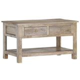 Coffee Table 82x52x47 cm Solid Mango Wood 286383