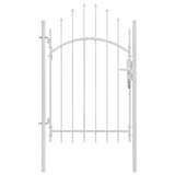 Garden Gate Woerden Steel 1x2.25 m White 143066