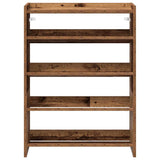 Shoe Rack Old Wood 60x25x81 cm Engineered Wood 859885