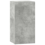 6 Piece TV Cabinet Set Concrete Grey Engineered Wood 3079099