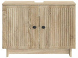 Bathroom Sink Cabinet EDE Sonoma Oak 59.5 x 31.5x 59 cm 895907
