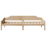 Bed Frame without Mattress 80x200 cm Solid Wood Pine 850911