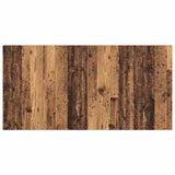 Headboard with Cabinet 3 pcs Old Wood Engineered Wood 3415805
