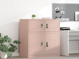 Storage Cabinet Pink 80 x 40 x 40 cm Steel 891671