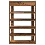 Shoe Rack Old Wood 60x30x98 cm Engineered Wood 859930