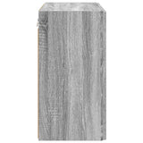 TV Wall Cabinet Grey Sonoma 59.5 x 31 x 60 cm Engineered Wood 892355