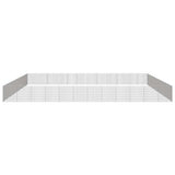 Free Range Animal Enclosure 48-Panel 54x60 cm Galvanised Iron 3321346