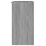 Desk Grey Sonoma 80x40x75 cm Engineered Wood 815475