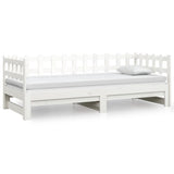 Pull-out Day Bed without Mattress White 2x cm 820767