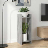Plant Stand 2 pcs Grey Sonoma 30 x 30 x 80 cm Engineered Wood 899589