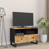 TV Cabinet 70x33x46cm Solid Wood Mango 345223