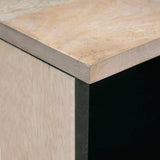 Coffee Table with Shelf White 80 x 54 x 40 cm Solid Acacia wood 4018129