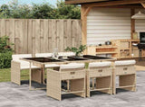 Garden Dining Set Beige, Cream white, Black 3211090