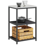 Kitchen Storage HATTEM Black 60 x 50 x 92 cm Steel 874961
