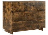 Sideboard Smoked Oak 70 x 38 x 75 cm Engineered Wood 8011527