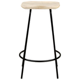 Bar Stools 2 pcs Solid Mango Wood 320647