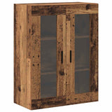 Wall Mounted Cabinets 2 pcs Old wood 69.5 x 34 x 90 cm 3394581