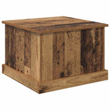 Coffee Table Old Wood 50 x 50 x 35 cm Engineered Wood 881370